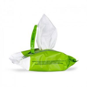 EmerginC Scientific Organics Biodegradable Facial Cleansing Wipes (30 Pack)